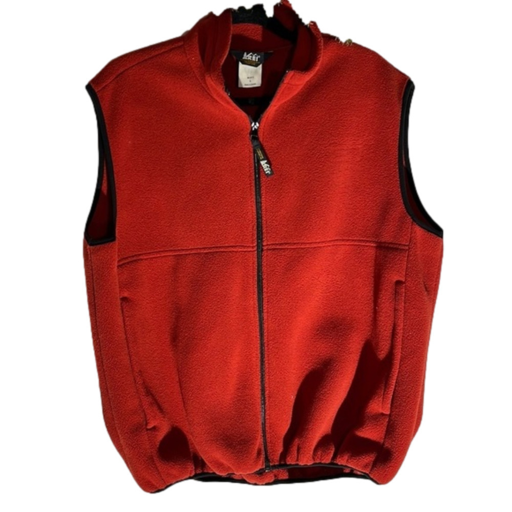 REI mens fleece vest, size large, good condition